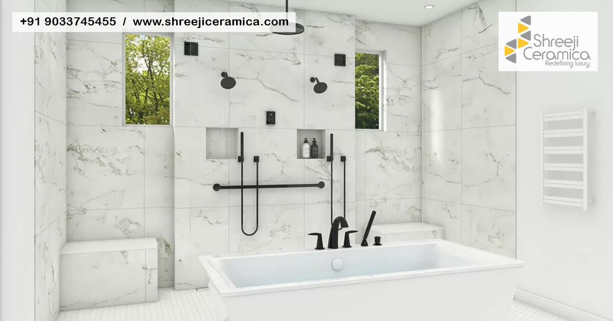 Body jet spa shower dealer in Vadodara, display showroom